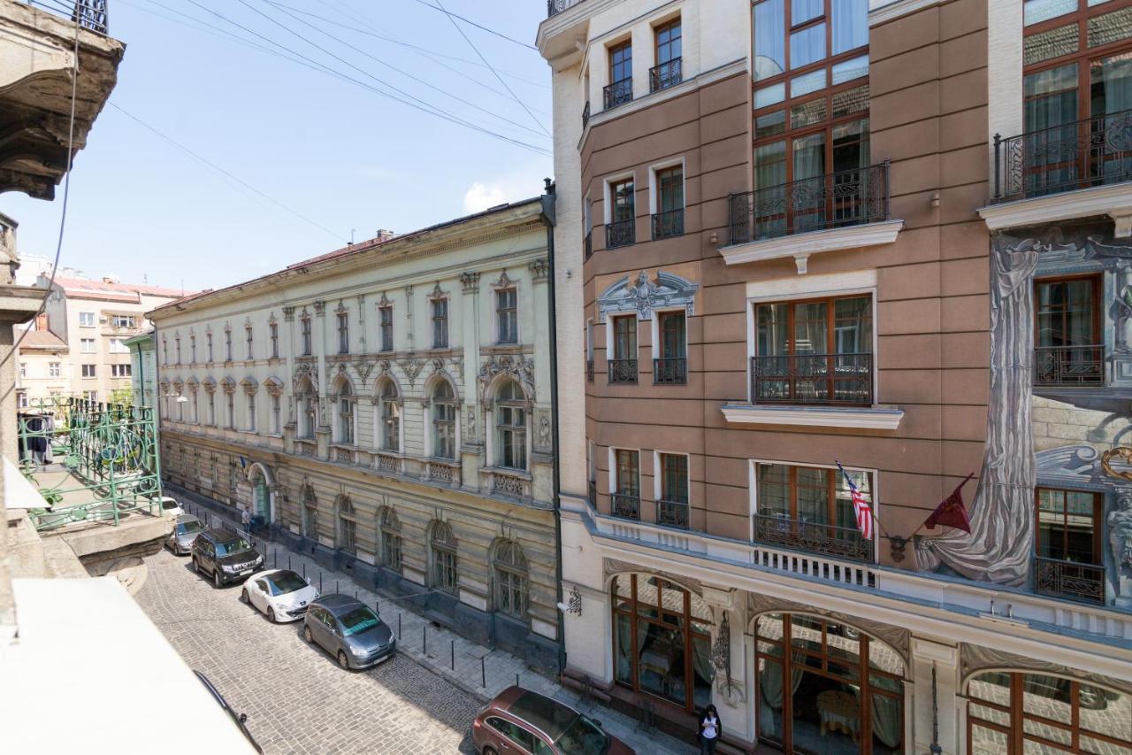 Modern Art-Deco Apartment Lviv Exterior foto